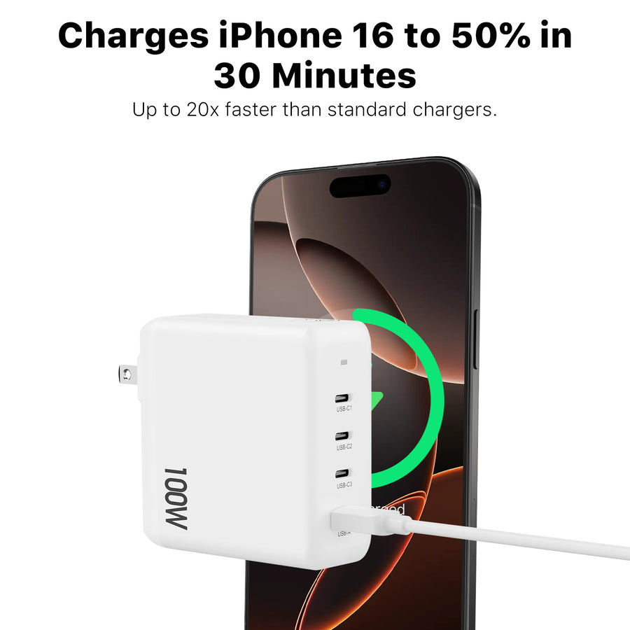 MyBat Pro 100W GaN 4-Port Foldable Wall Charger - White - RCGTRAC34PW-7.jpg