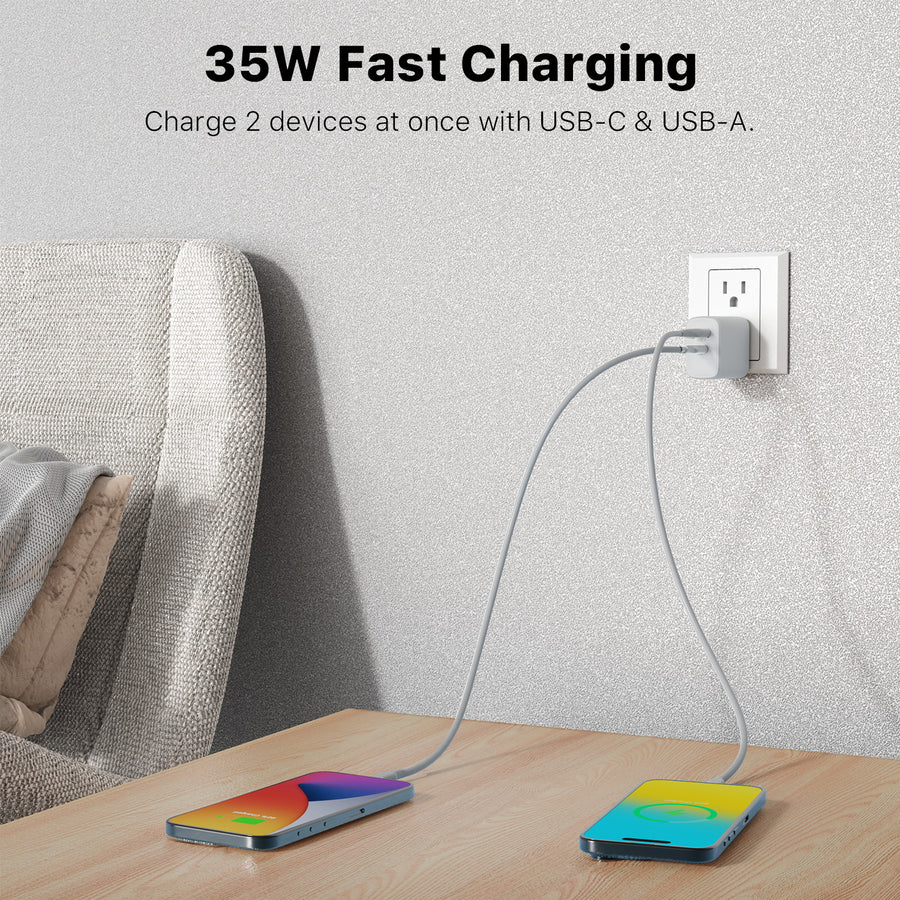 MyBat Pro 35W GaN Dual - Port Wall Charger – White - RCGTRAC38PW-5.jpg