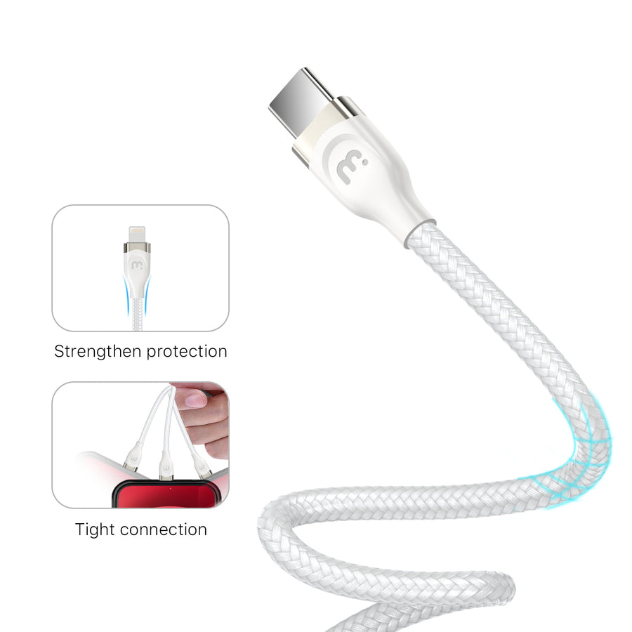 MyBat Pro 2-In-1 Fast Charging Power Delivery Wall Charger (20W) with USB-C to MFi Lightning Cable - White - RCGTRAFLCMO40W12-7.JPG