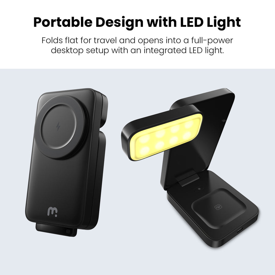 MyBat Pro FlipSide 3-in-1 Folding Magnetic Charging Dock with LED Light - Black - RCGWIRC23BK-6.jpg
