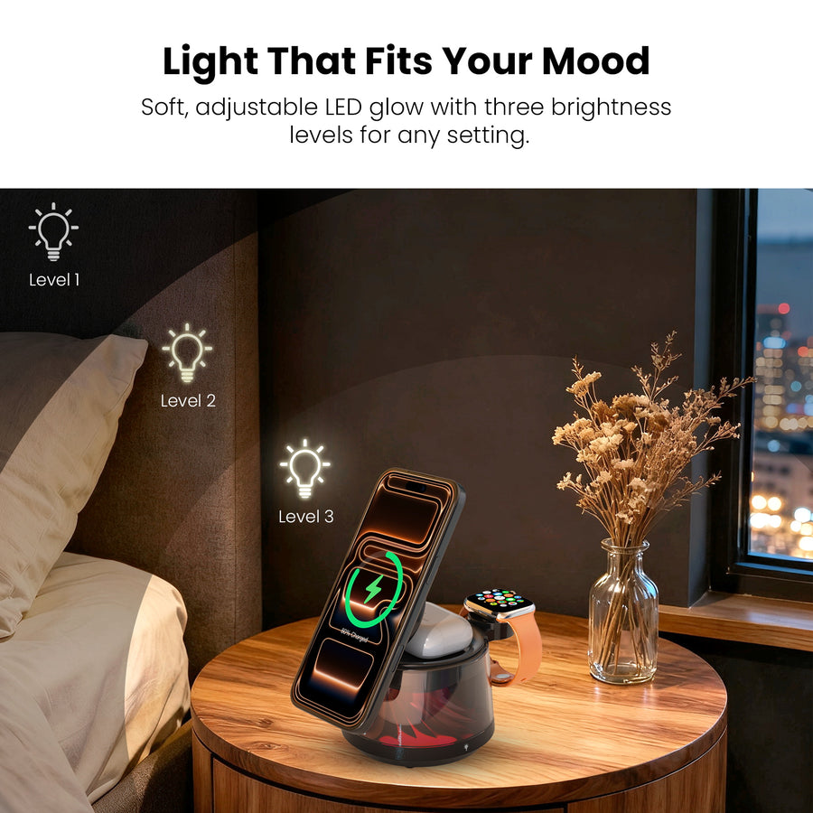 MyBat Pro Omnia 5-in-1 MagSafe Wireless Charging Dock and Speaker w/ Lights - Black - RCGWIRC24BK-10.jpg