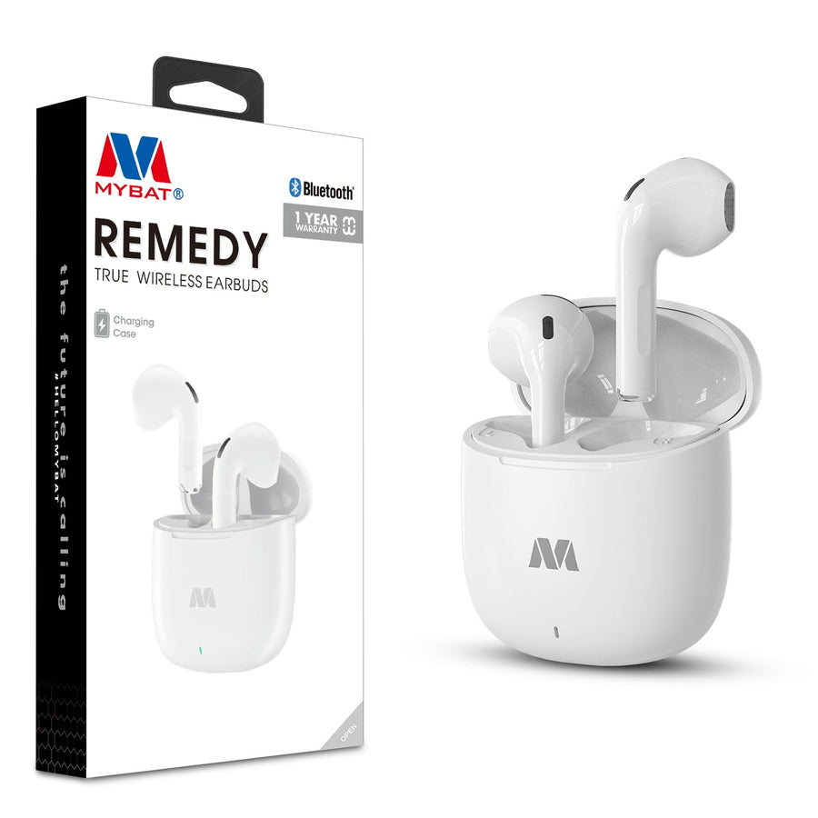 MyBat Remedy True Wireless Earbuds - White