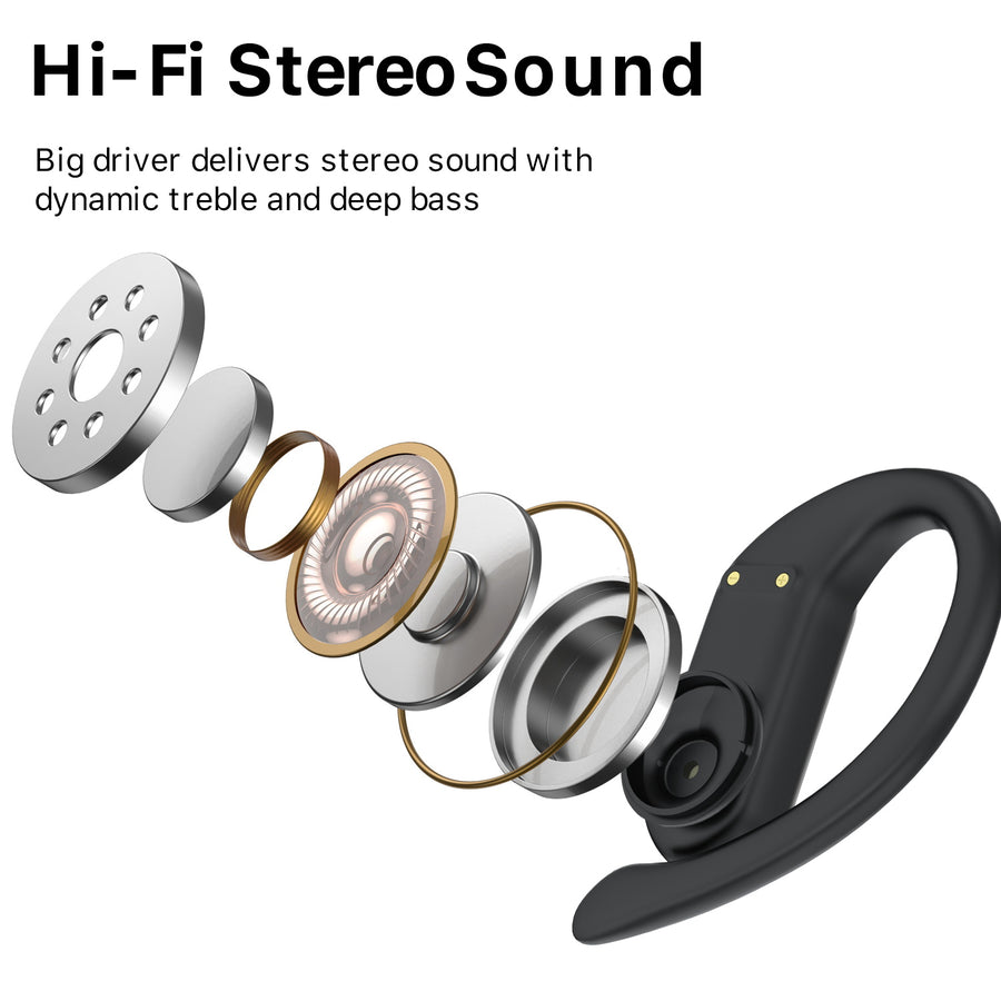 MyBat Pro Glide True Wireless Earhooks Earbuds with Charging Case - Black - RFHSBTST161-5.jpg