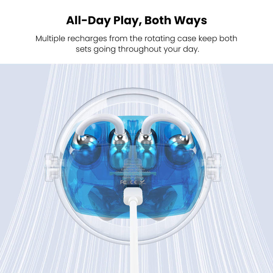 MyBat Pro Revolver 2-in-1 Clip-On & In-Ear Earbuds + Rotating Case - White - RFHSBTST292-7.JPG