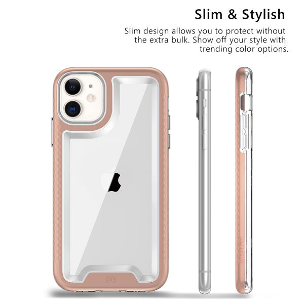 MyBat Pro Lux Series Case for Apple iPhone 11 - Rose Gold - RIP11CSG5TS003-5.jpg