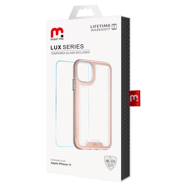 MyBat Pro Lux Series Case for Apple iPhone 11 - Rose Gold - RIP11CSG5TS003-9.jpg