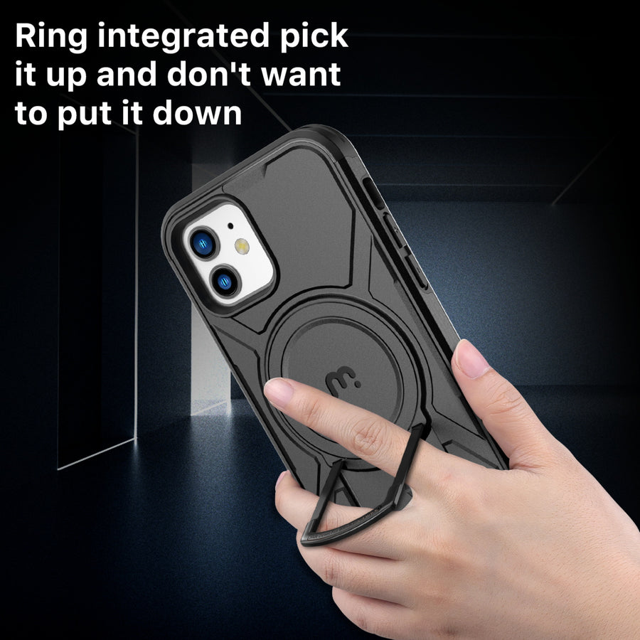 MyBat Pro Stealth Series Case for Apple iPhone 12 Pro (6.1) / 12 (6.1) - Black / Black - RIP12PCSSTSMS201-6.jpg