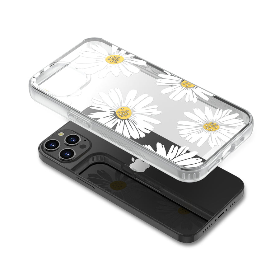 MyBat Pro Mood Diamond Series Case for Apple iPhone 12 Pro Max (6.7) - Happy Daisies - RIP12PMCSFSSD150-6.jpg