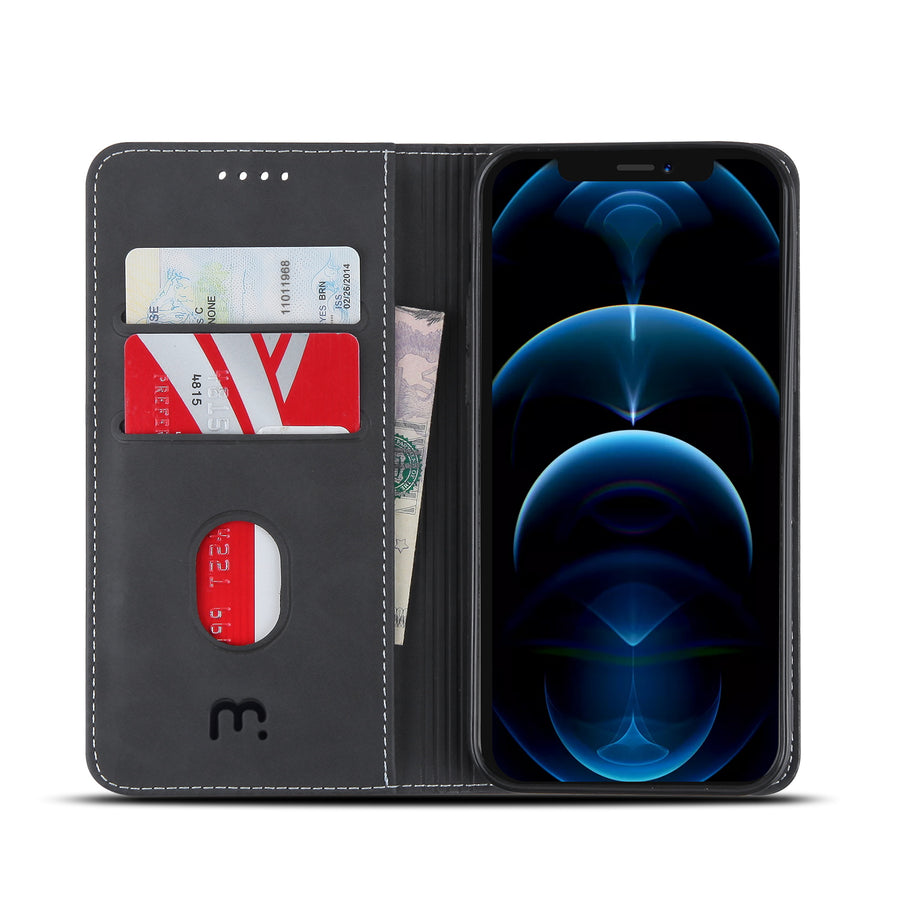 MyBat Pro Executive Series Case for Apple iPhone 12 Pro (6.1) / iPhone 12 (6.1) - Black - RIP12PPCMJP001-4.jpg