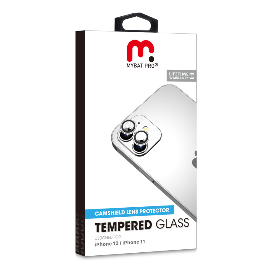 MyBat Pro Tempered Glass CamShield Lens Protector for Apple iPhone 12/iPhone 12 mini / 11 - Silver - RIP12SCLE302-8.jpg