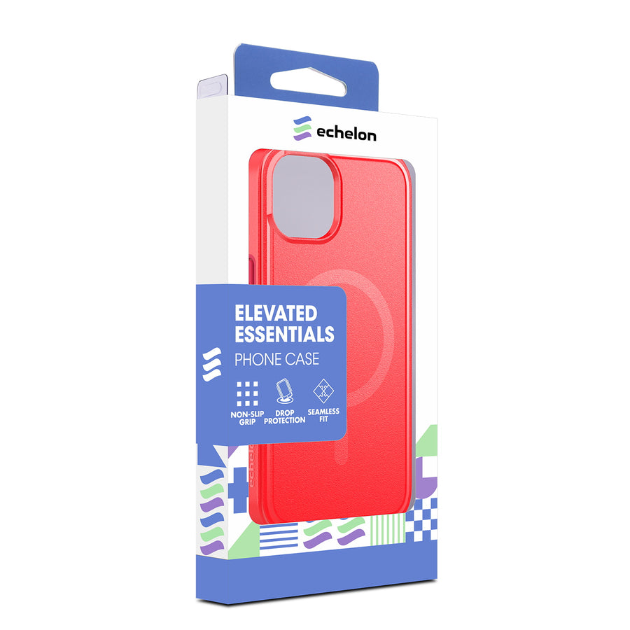 echelon Fuse Series w/ MagSafe Case for Apple iPhone 17e / 16e / 14 / 13 - Red - RIP13CSD5MS105-8.jpg
