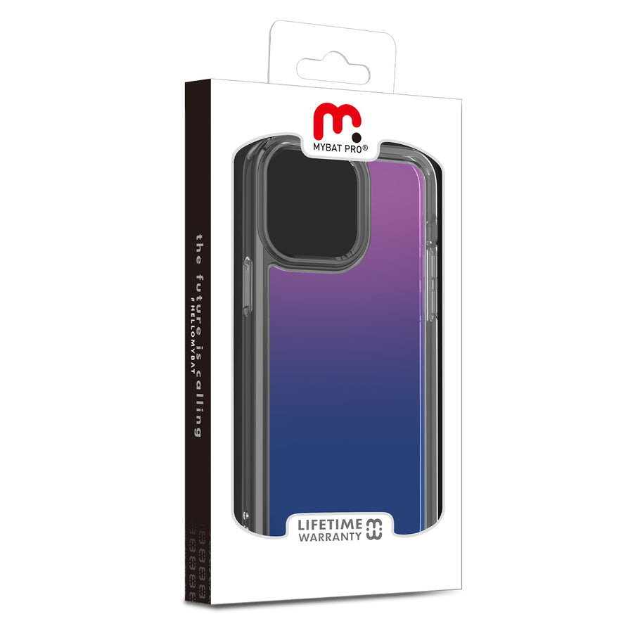 MyBat Pro Radiant Series ombre gradient Gummy Case for Apple iPhone 13 Pro (6.1) - Rose to Dark Blue Gradient - RIP13PCSAMAT103-8.jpg