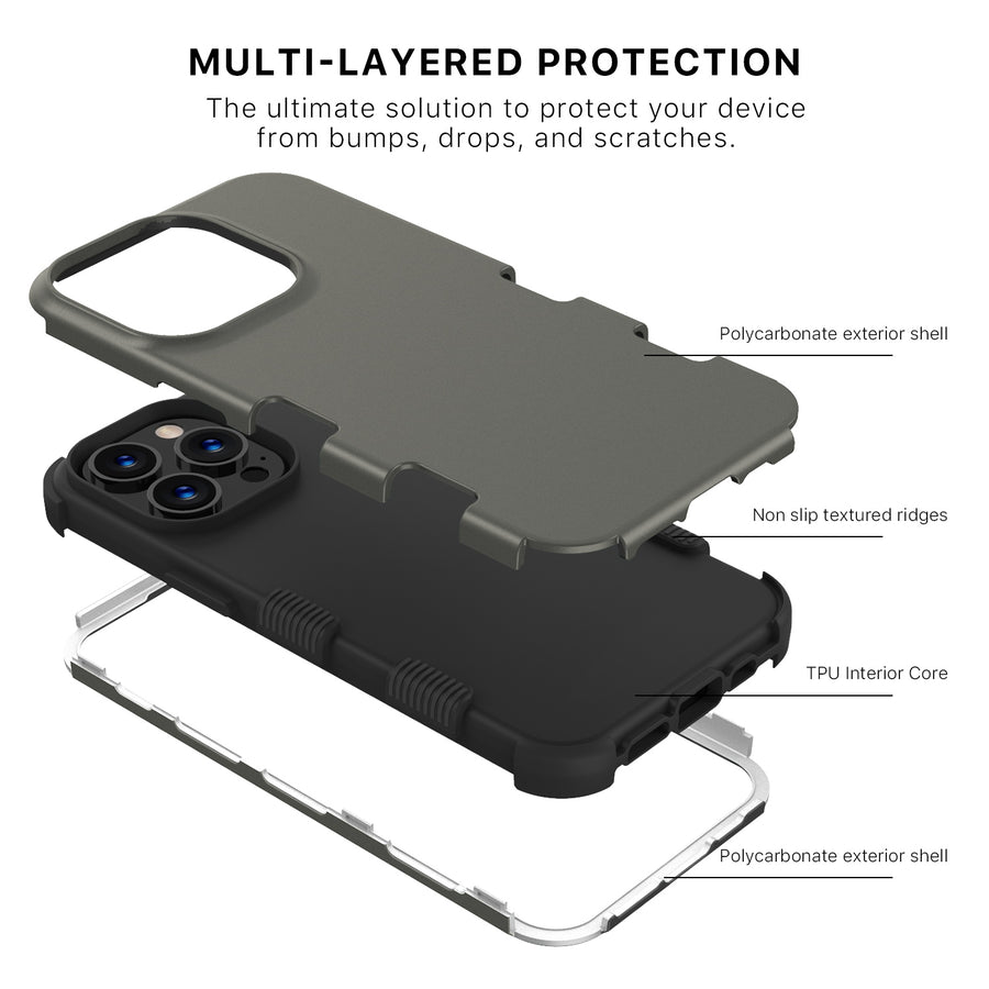 MyBat Pro Tuff Series Case for Apple iPhone 13 Pro (6.1) - Copper Gray - RIP13PCSE1TS104-6.jpg