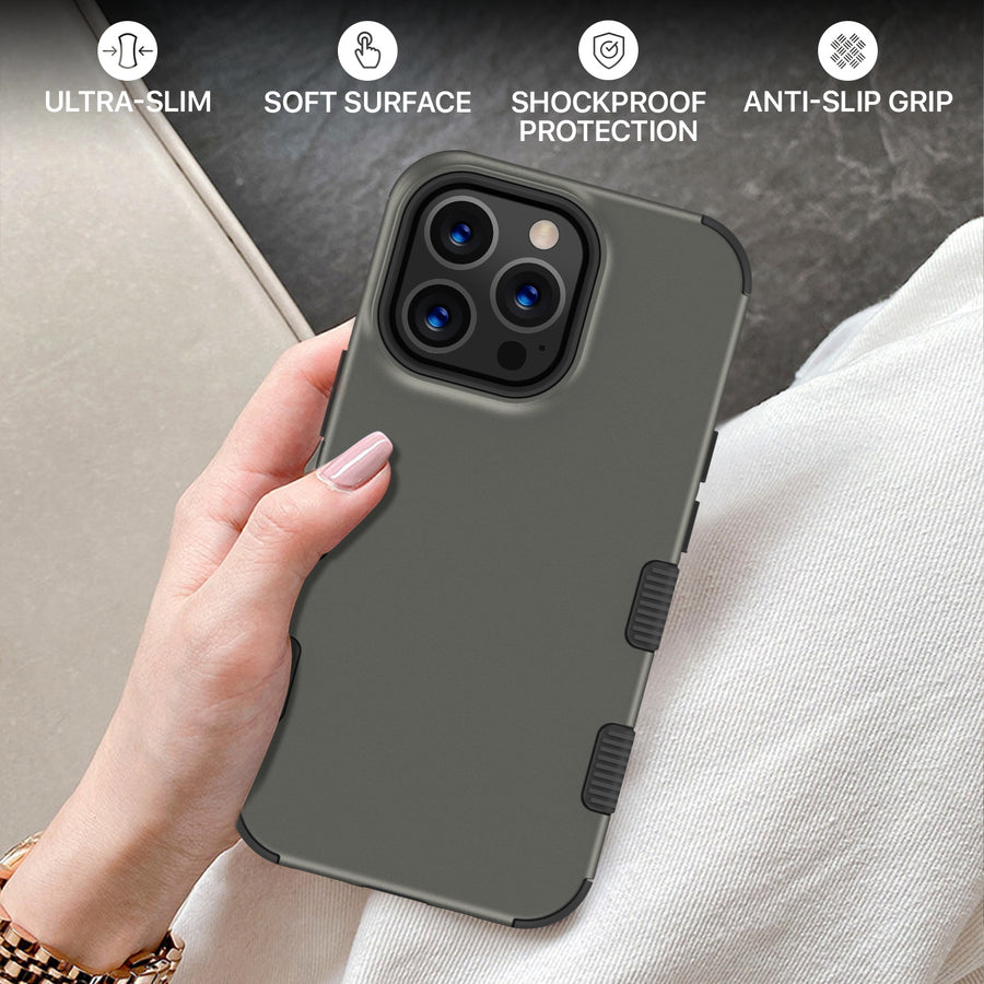 MyBat Pro Tuff Series Case for Apple iPhone 13 Pro (6.1) - Copper Gray - RIP13PCSE1TS104-8.jpg