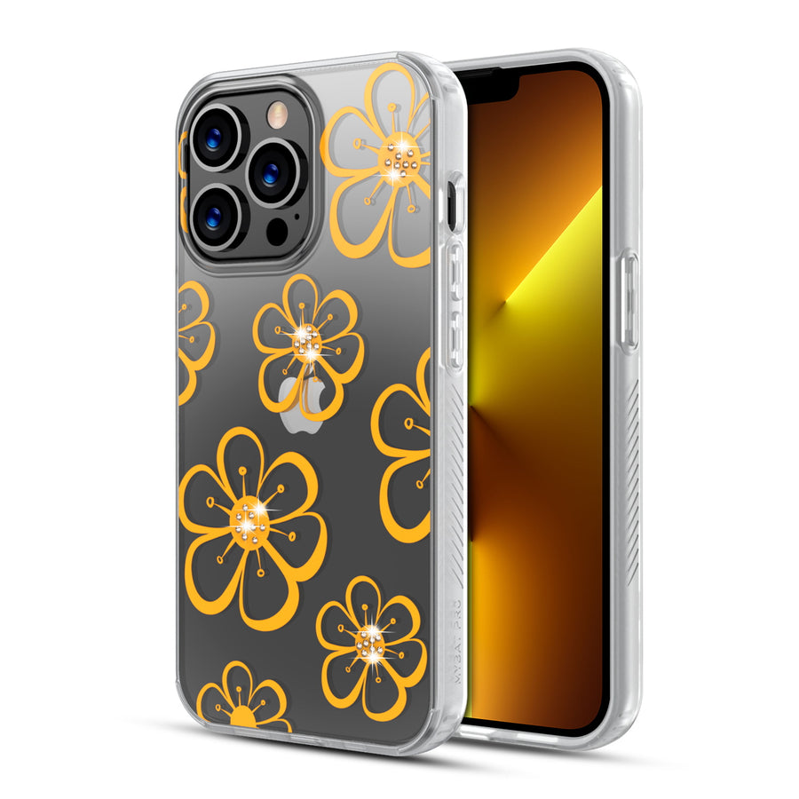 MyBat Pro Mood Diamond Series Case for Apple iPhone 13 Pro (6.1) - Golden Allamanda - RIP13PCSFSSD154-2.jpg