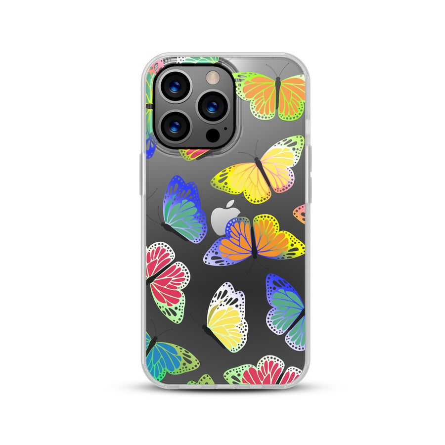 MyBat Pro Mood Series Case for Apple iPhone 13 Pro (6.1) - Neon Butterfies - RIP13PCSFSSM368-3.jpg