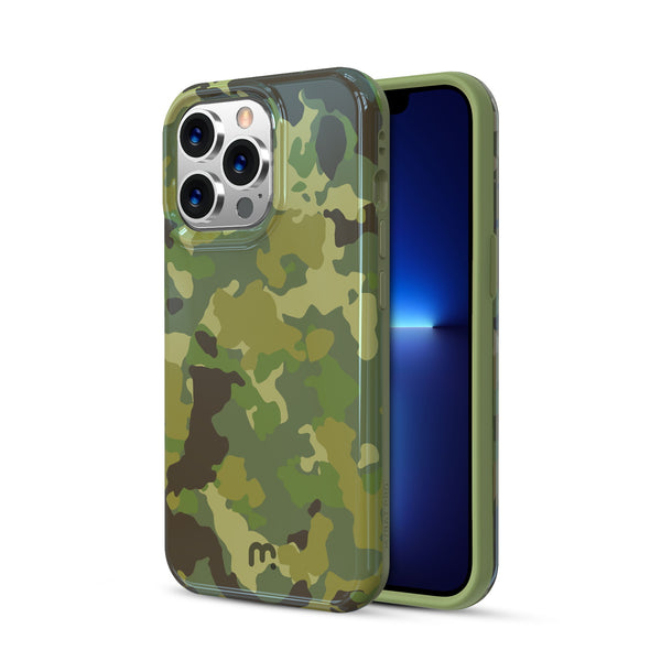 MyBat Pro Chic Series Case for Apple iPhone 13 Pro Max (6.7) - Green Camo - RIP13PMCSFSSM418-1.JPG