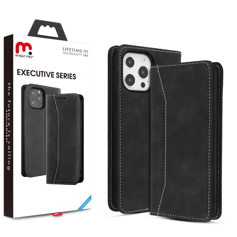 MyBat Pro Executive Series Case for Apple iPhone 13 Pro (6.1) - Black