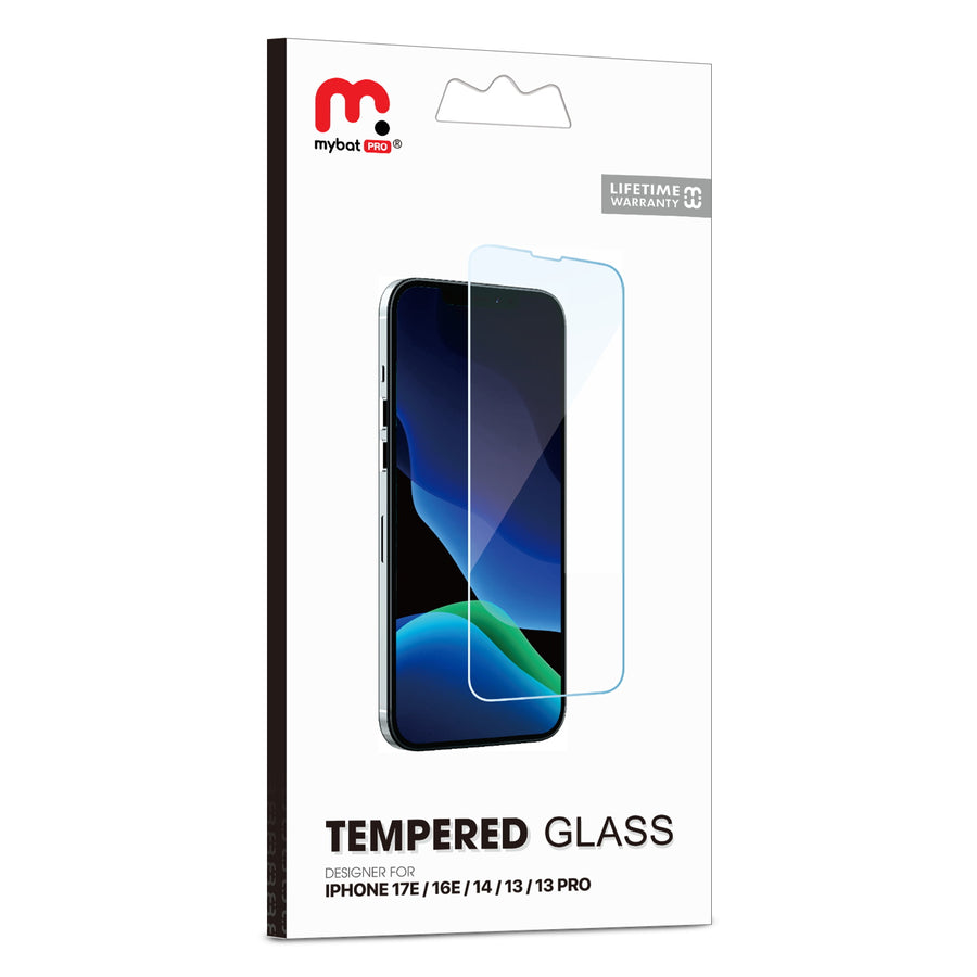 MyBat Pro Tempered Glass Screen Protector for Apple iPhone 17e / 16e / 14 / 13 Pro / 13 - Clear - RIP13PSC81-10.JPG