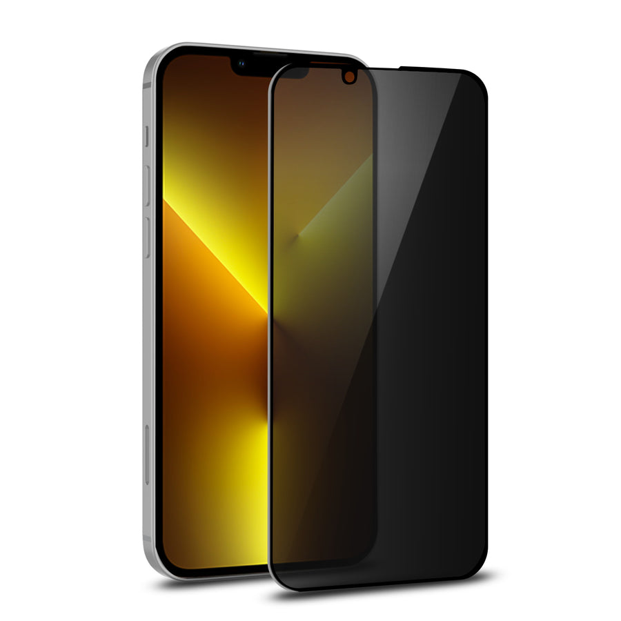 MyBat Pro Privacy Full Coverage Tempered Glass Screen Protector for Apple iPhone 17e / 16e / 14 / 13 Pro / 13 - Black - RIP13PSCF111-2.jpg