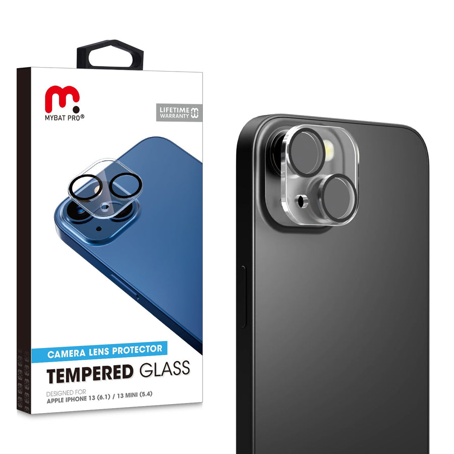 MyBat Pro Tempered Glass Lens Protector for Apple iPhone 13 (6.1) / iPhone 13 Mini (5.4) - Clear