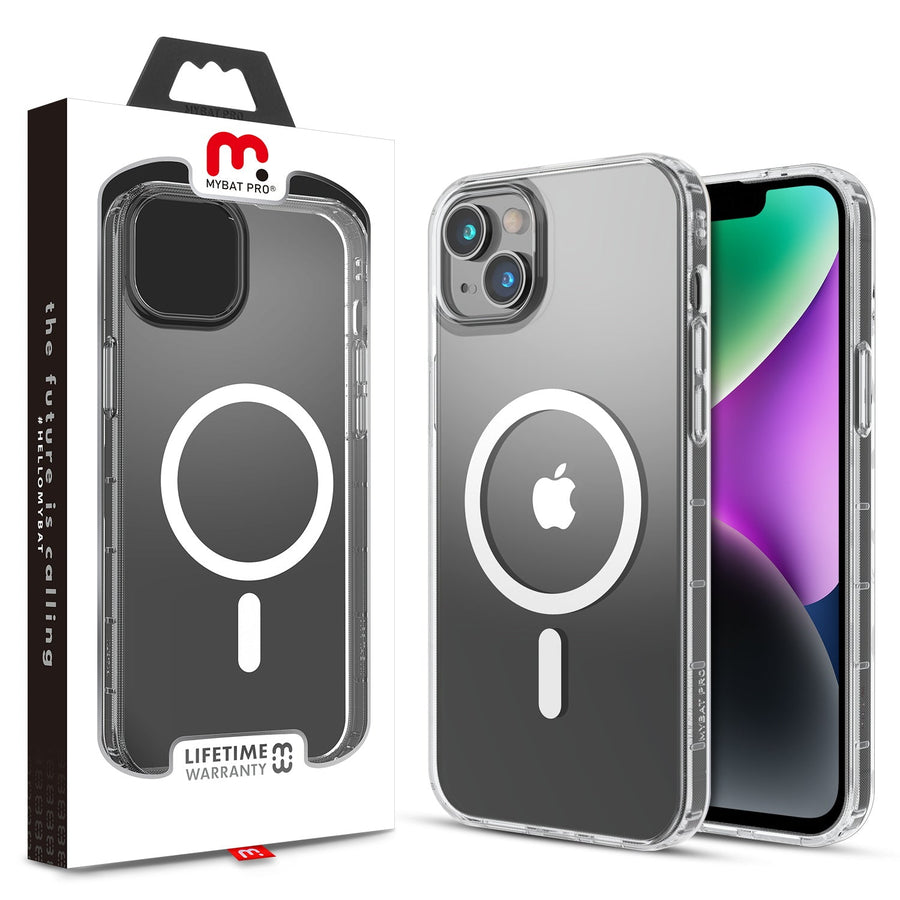 MyBat Pro Mood Series MagSafe Case for Apple iPhone 17e / 16e / 14 / 13 - Transparent Clear