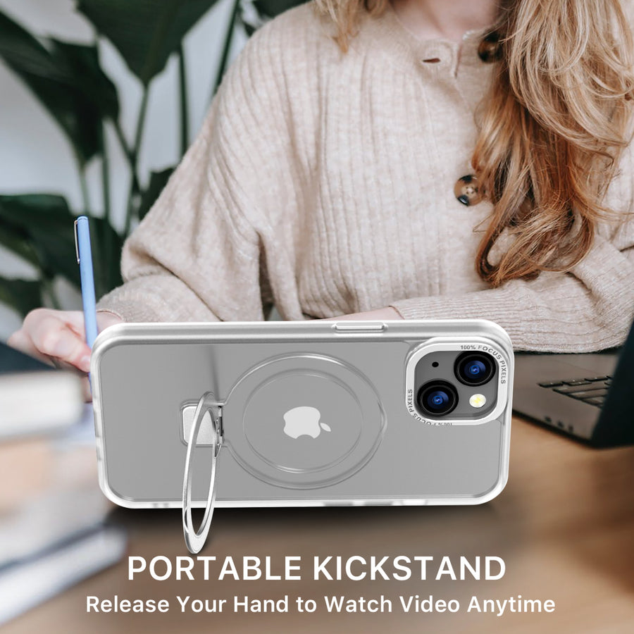 MyBat Pro Shade Series Case w/ MagSafe Ring Stand for Apple iPhone 17e / 16e / 14 / 13 - White - RIP14CSSSMS002-8.jpg
