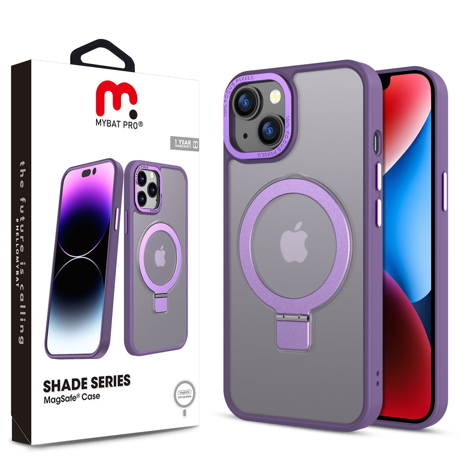 MyBat Pro Shade Series Case w/ MagSafe Ring Stand for Apple iPhone 17e / 16e / 14 / 13 - Purple - RIP14CSSSMS003-1.jpg