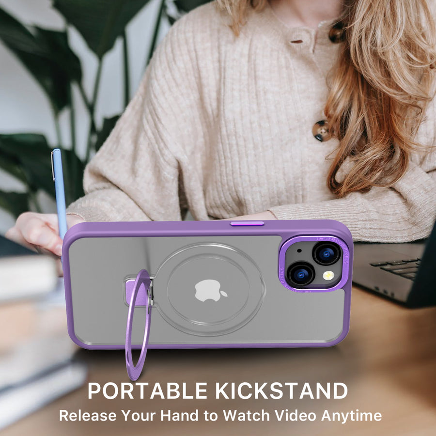 MyBat Pro Shade Series Case w/ MagSafe Ring Stand for Apple iPhone 17e / 16e / 14 / 13 - Purple - RIP14CSSSMS003-8.jpg