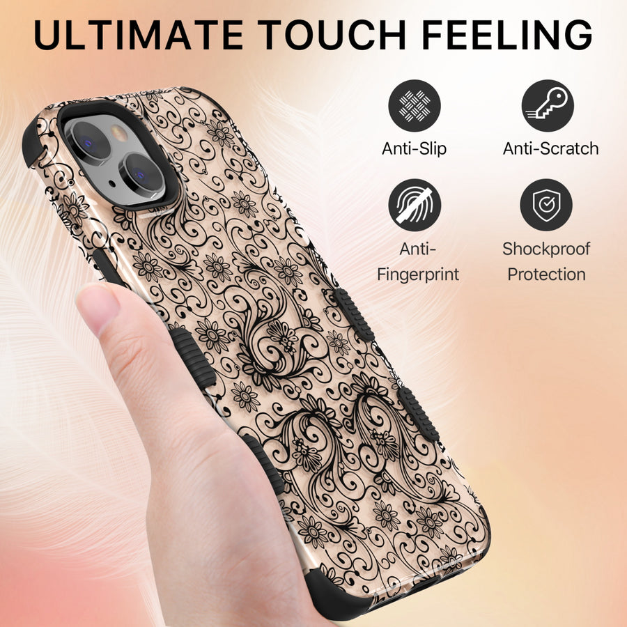 MyBat Pro TUFF Series Case for Apple iPhone 14 Plus - Leaf Clover - RIP14MCSE1TA197-3.jpg