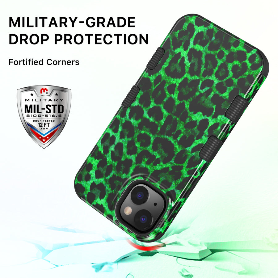 MyBat Pro TUFF Series Case for Apple iPhone 14 Plus - Green Leopard - RIP14MCSE1TM187-5.jpg
