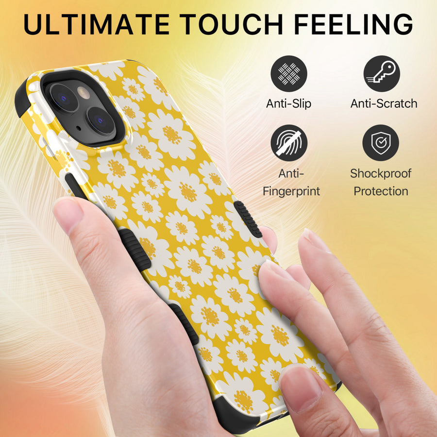 MyBat Pro TUFF Series Case for Apple iPhone 14 Plus - Yellow Daisy - RIP14MCSE1TM188-3.jpg