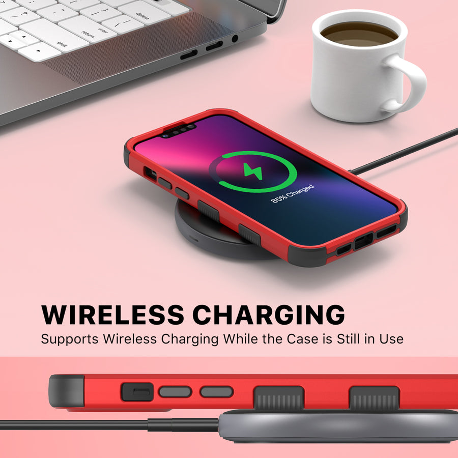 MyBat Pro TUFF Series Case for Apple iPhone 14 Plus - Red - RIP14MCSE1TS006-7.jpg
