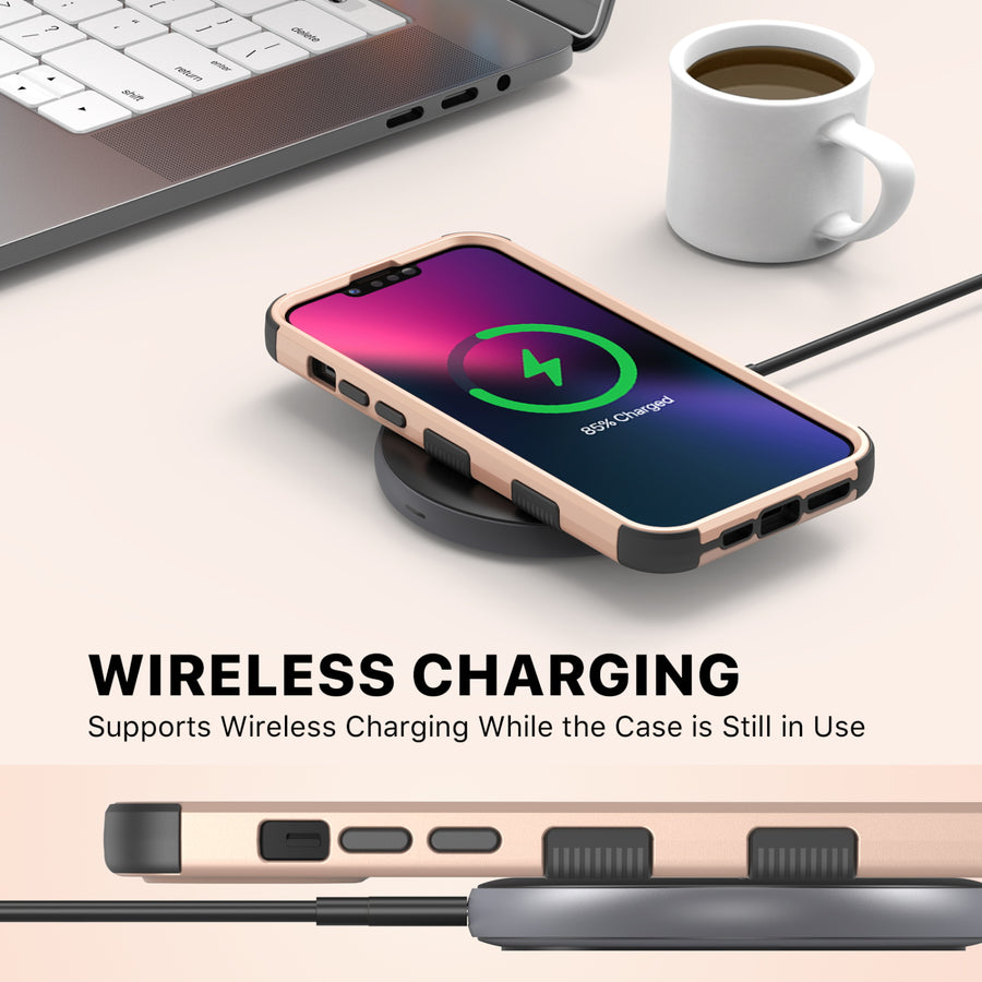 MyBat Pro TUFF Series Case for Apple iPhone 14 Plus - Rose Gold / Black - RIP14MCSE1TS059-7.jpg