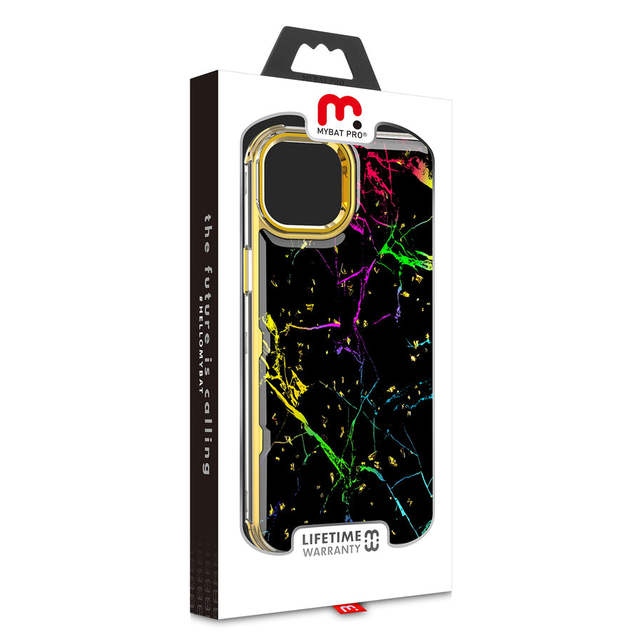 MyBat Pro TUFF Kleer Hybrid Case for Apple iPhone 14 Plus - Black Marbling / Electroplating Gold - RIP14MCSE4TM204-10.jpg