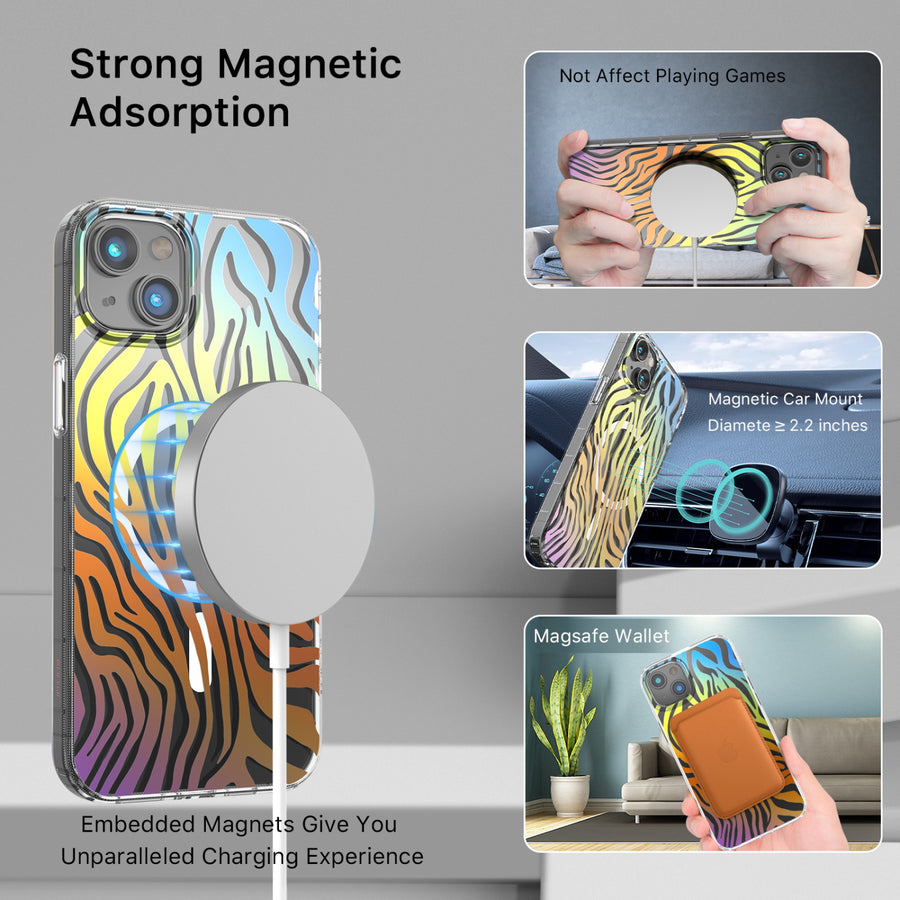 MyBat Pro Mood Series MagSafe Case for Apple iPhone 14 Plus - Zebra - RIP14MCSFSSM513-5.jpg
