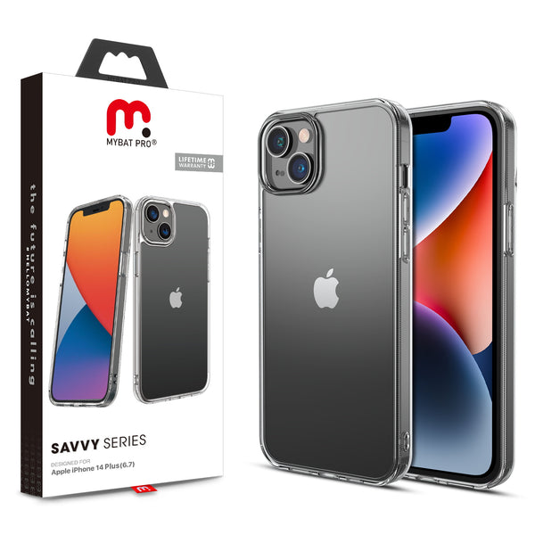 MyBat Pro Savvy Series Case for Apple iPhone 14 Plus - Crystal Clear - RIP14MCSLEGT001-1.jpg
