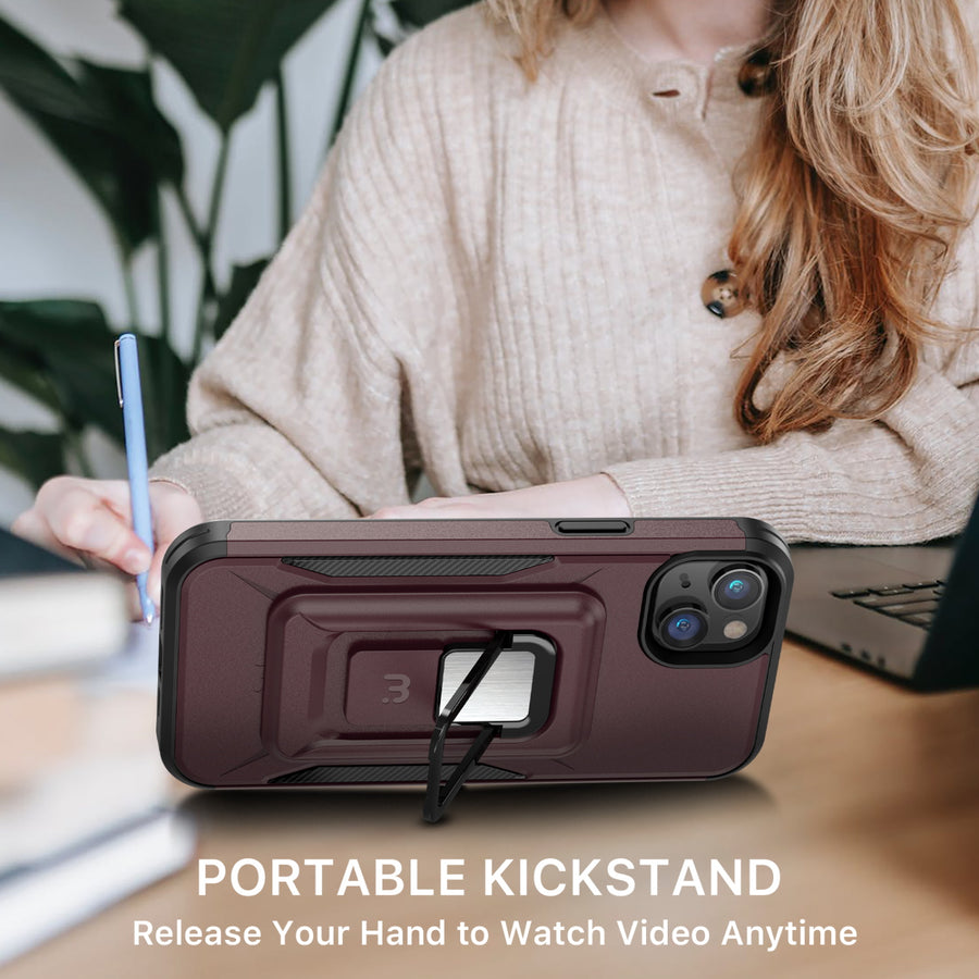 MyBat Pro Antimicrobial Stealth Series MagKick for Apple iPhone 14 Plus - Plum / Black - RIP14MCSSMKS003-7.jpg