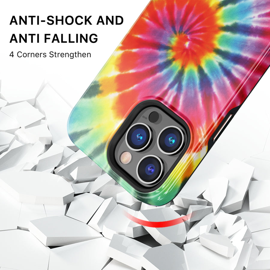 MyBat Pro Fuse Series MagSafe Case for Apple iPhone 14 Pro - Tie Dye Swirl - RIP14PCSD5MM009-3.jpg