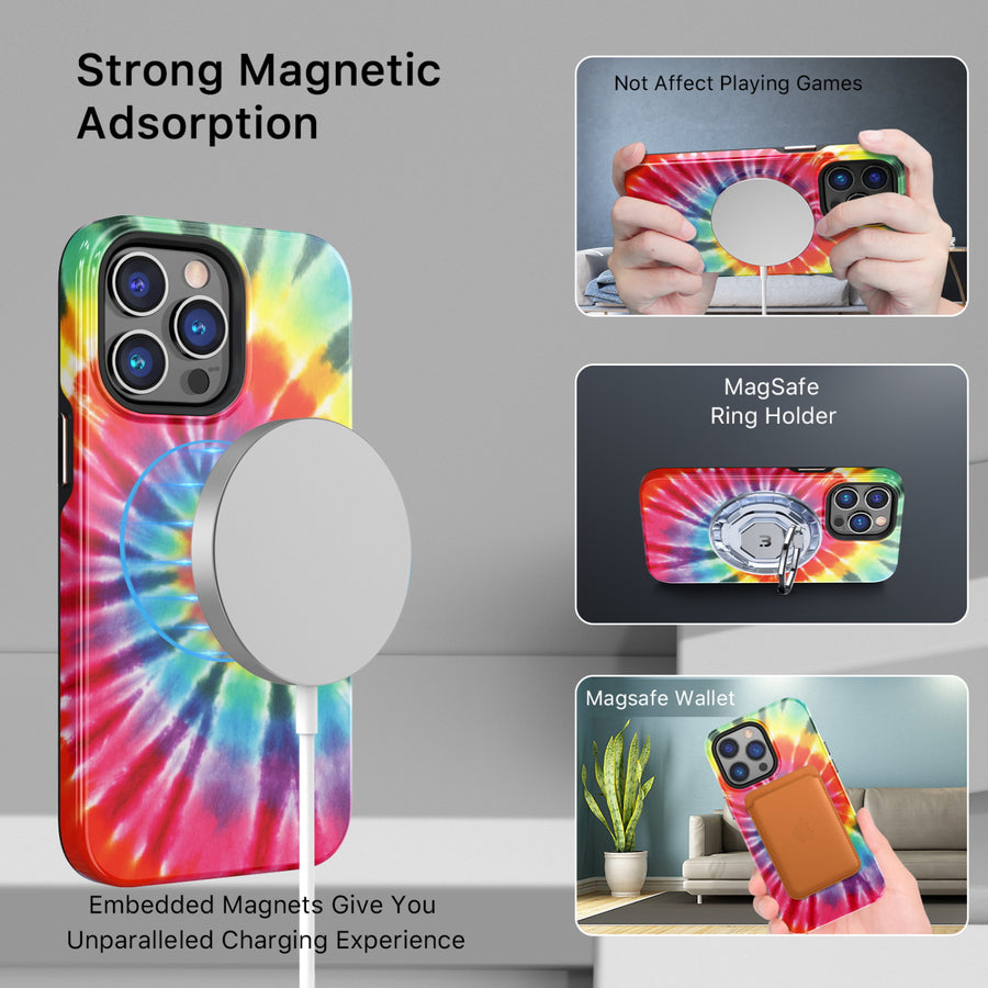 MyBat Pro Fuse Series MagSafe Case for Apple iPhone 14 Pro - Tie Dye Swirl - RIP14PCSD5MM009-5.jpg