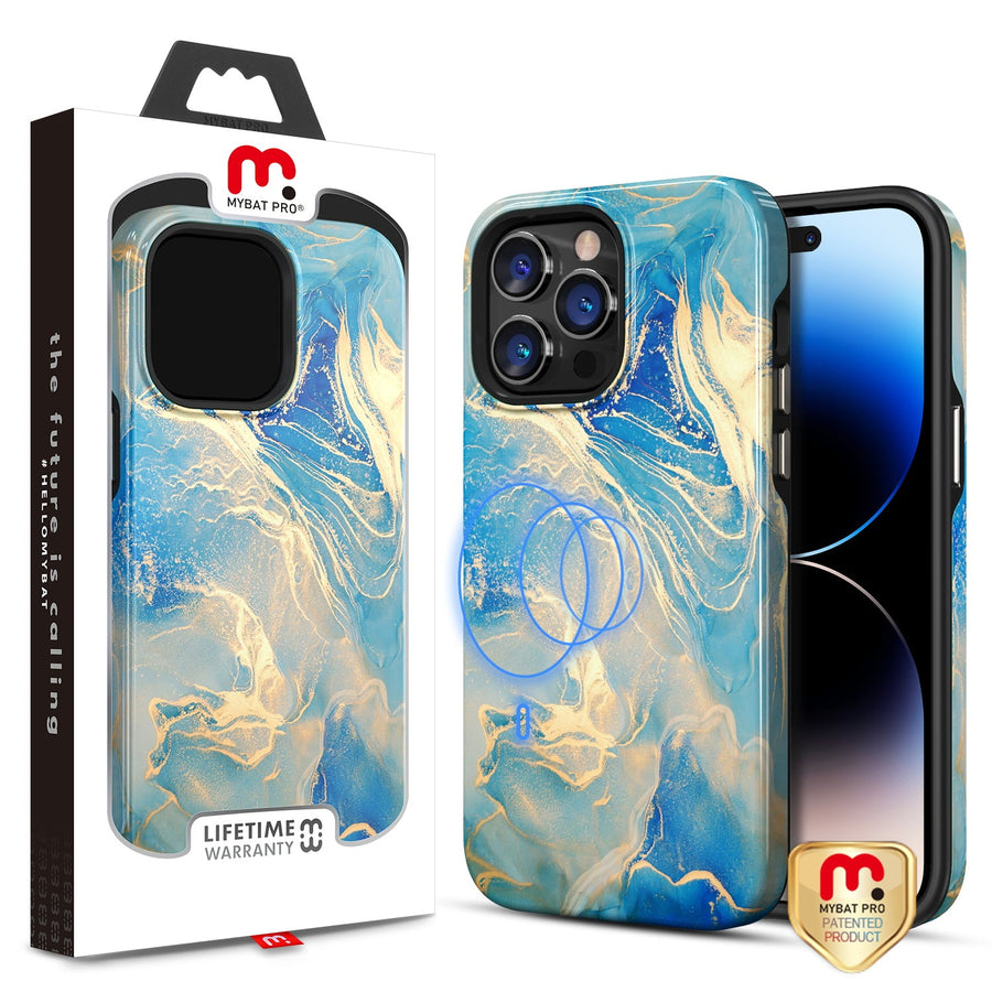MyBat Pro Fuse Series MagSafe Case for Apple iPhone 14 Pro - Ocean Marble - RIP14PCSD5MM010-1.jpg