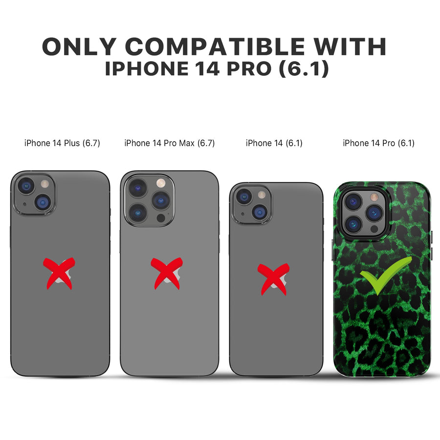MyBat Pro Fuse Series MagSafe Case for Apple iPhone 14 Pro - Green Leopard - RIP14PCSD5MM017-8.jpg