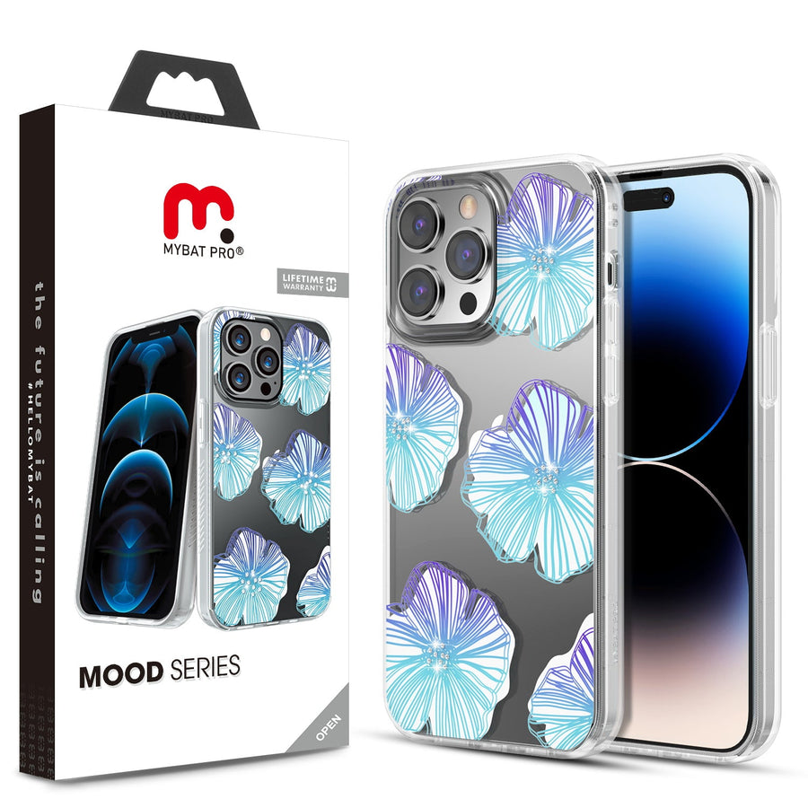 MyBat Pro Mood Series Case (with Diamonds) for Apple iPhone 14 Pro - Seashell