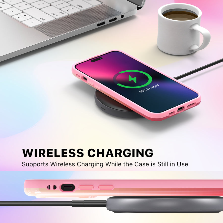 MyBat Pro Chic Series Case for Apple iPhone 14 Pro - Bubblegum - RIP14PCSFSSM413-6.jpg