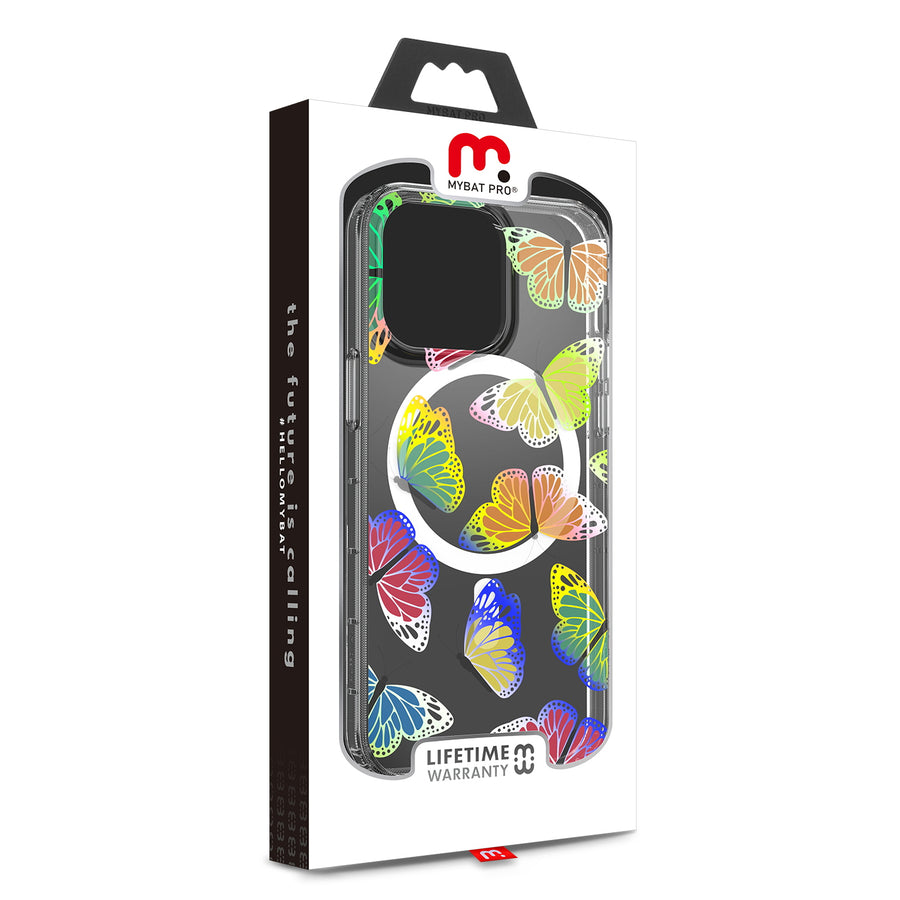 MyBat Pro Mood Series MagSafe Case for Apple iPhone 14 Pro - Neon Butterflies - RIP14PCSFSSM508-9.jpg