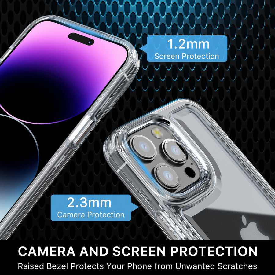 MyBat Pro Lux Series Case with Tempered Glass for Apple iPhone 14 Pro - Clear - RIP14PCSG5TT001-4.jpg