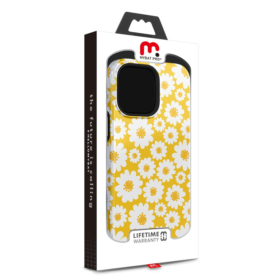 MyBat Pro Fuse Series MagSafe Case for Apple iPhone 14 Pro Max - Yellow Daisy
