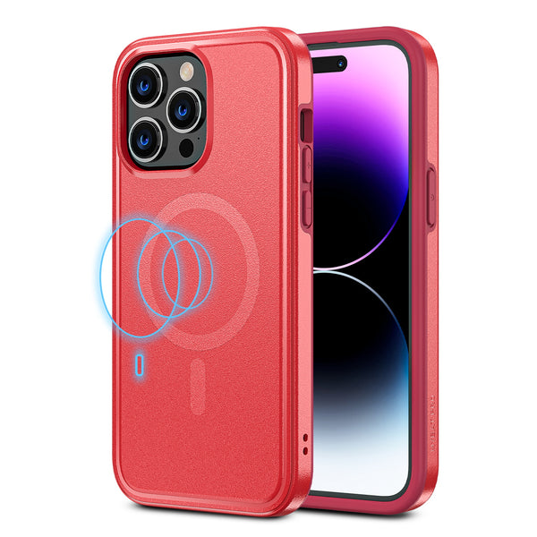 MyBat Pro Fuse Series w/ MagSafe Case for Apple iPhone 14 Pro Max - Red - RIP14PMCSD5MS105-2.jpg