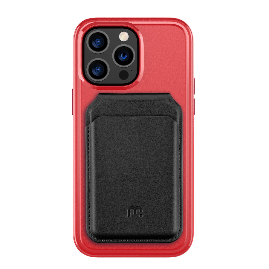 MyBat Pro Fuse Series Case Bundle + MagStash Wallet Folio for Apple iPhone 14 Pro Max - Red / Black - RIP14PMCSD5MS105-CH411-4.jpg