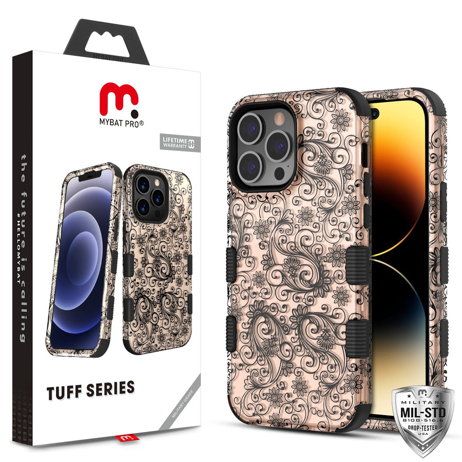 MyBat Pro TUFF Series Case for Apple iPhone 14 Pro Max - Leaf Clover